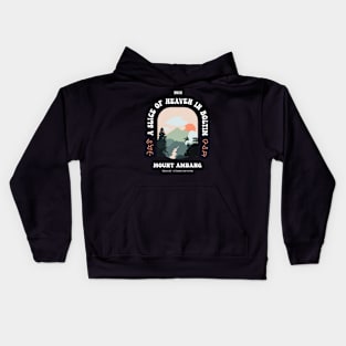 gunung ambang Kids Hoodie